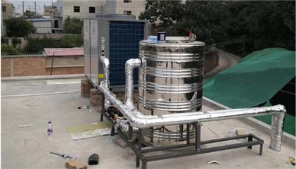 甘肅天水麥積區(qū)一酒店采用紐恩泰空氣源熱泵熱水,熱水效果獲用戶的認可
