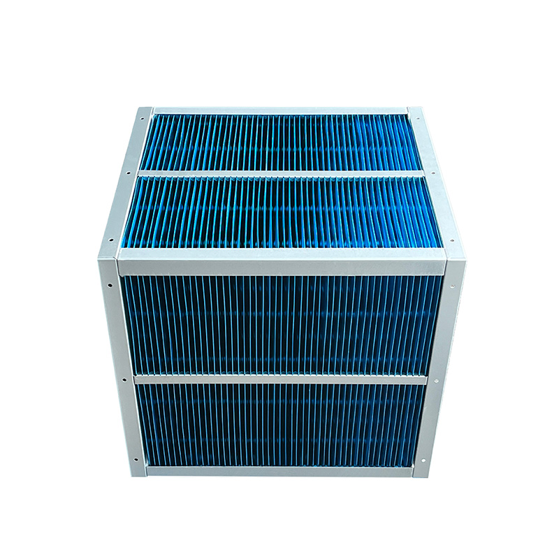 親水鋁箔余熱回收設備空氣顯熱交換芯體板式換熱器